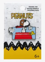 Loungefly Peanuts Snoopy Flying Ace Enamel Pin - BoxLunch Exclusive