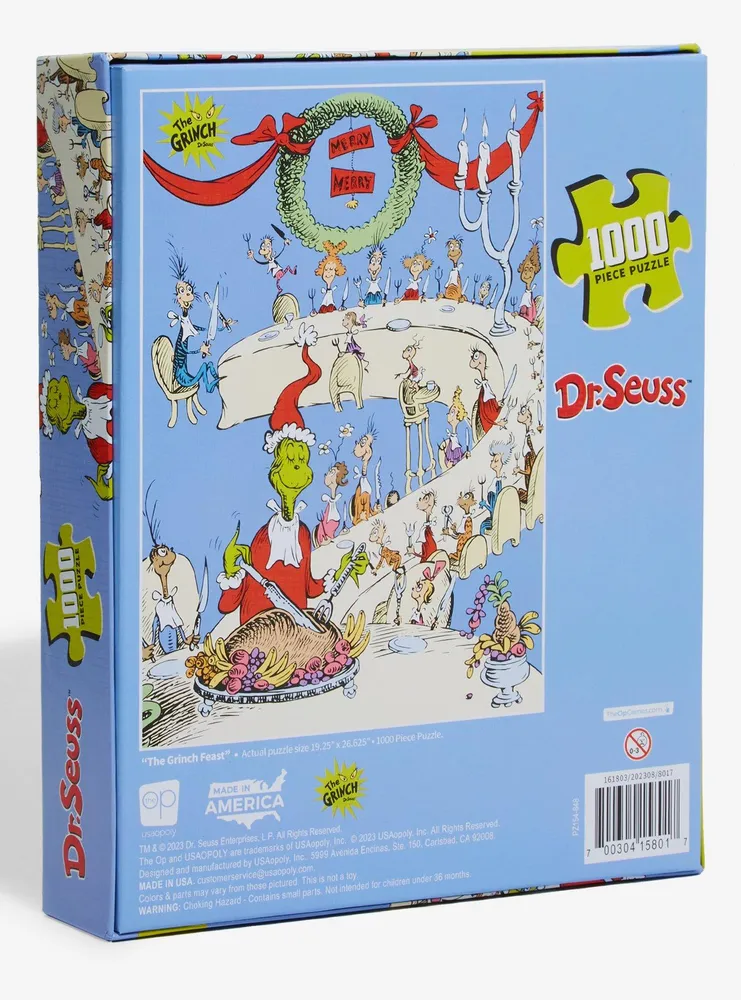 Dr. Seuss How The Grinch Stole Christmas! Feast Puzzle