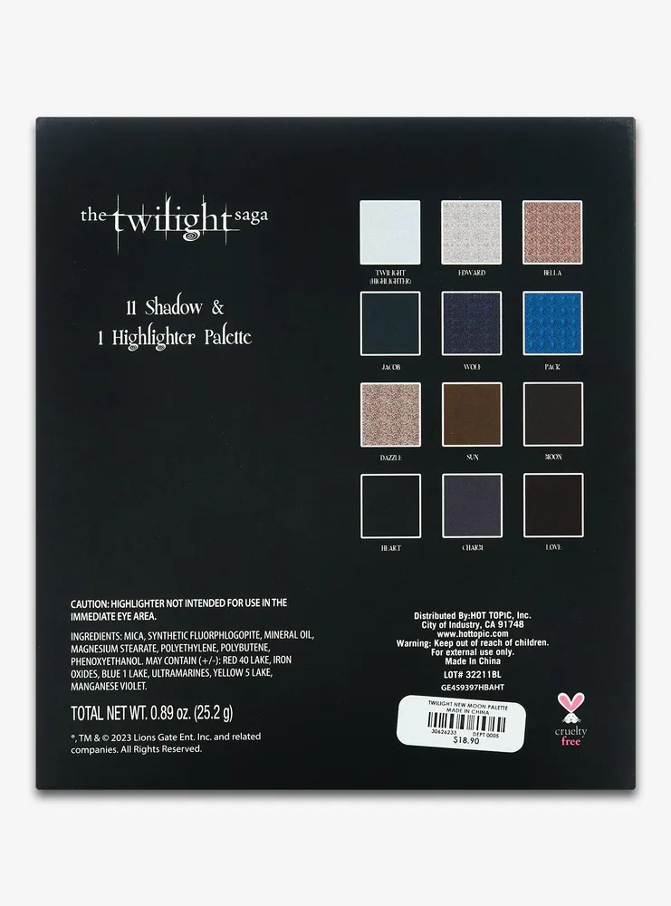 The Twilight Saga New Moon Eyeshadow & Highlighter Palette