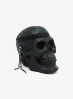 Social Collision Black Skull Figural Crossbody Bag