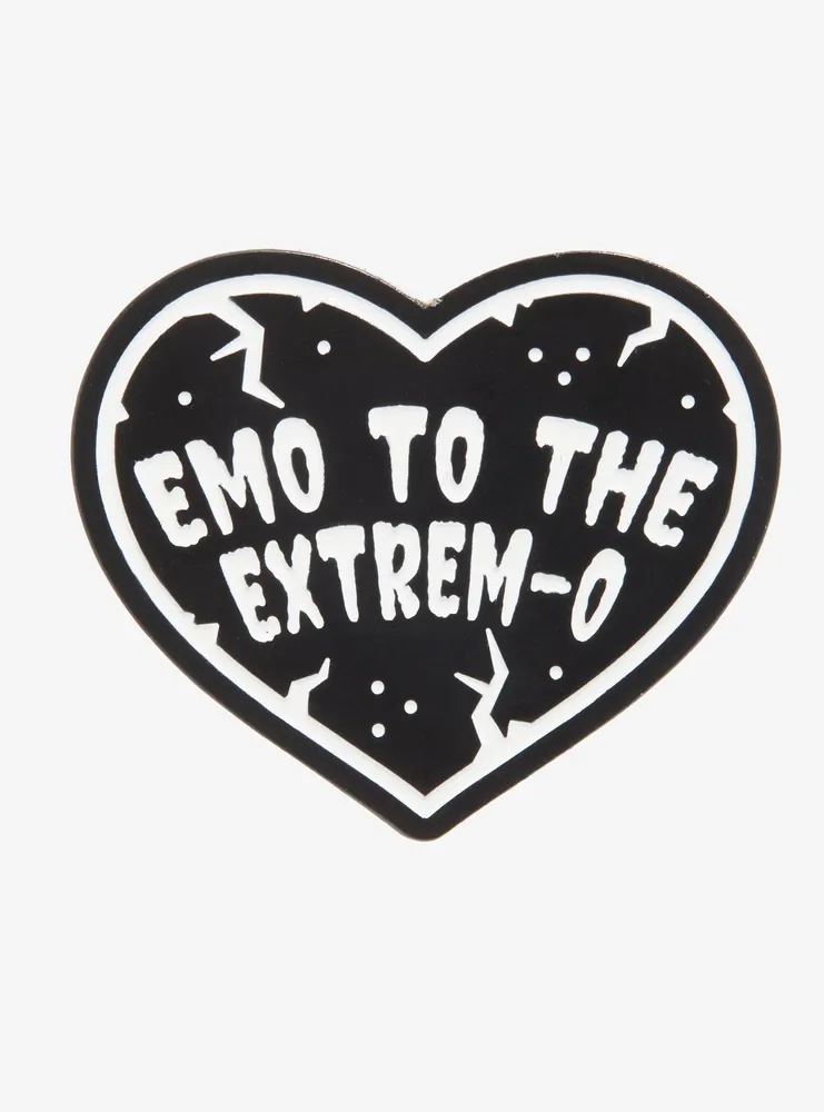 Hot Topic Emo To The Extrem-O Enamel Pin