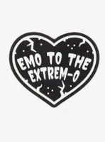 Emo To The Extrem-O Enamel Pin