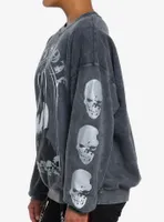 Death Note Misa Metallic Dark Wash Girls Sweatshirt