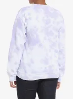 Hello Kitty And Friends Stars Lavender Tie-Dye Girls Sweatshirt