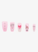 My Melody & My Sweet Piano Faux Nail Set