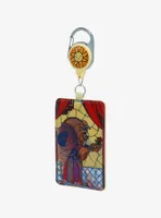 Loungefly Disney Beauty and the Beast Lenticular Retractable Lanyard