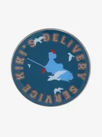 Studio Ghibli Kiki's Delivery Service Silhouette Badge Enamel Pin - BoxLunch Exclusive