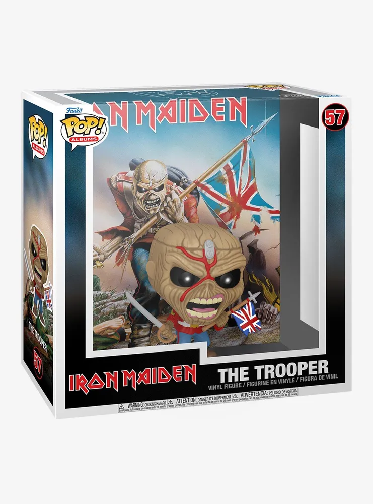 Funko Iron Maiden Pop! Albums The Trooper Vinyl Figure