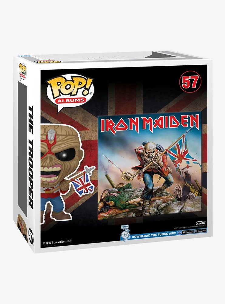 Funko Iron Maiden Pop! Albums The Trooper Vinyl Figure