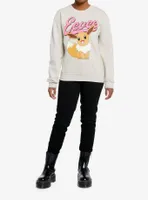 Pokemon Eevee Puff Print Girls Sweatshirt