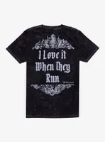 The Vampire Diaries Klaus Mineral Wash Boyfriend Fit Girls T-Shirt