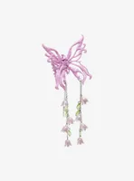 Sweet Society Butterfly Flower Chain Claw Hair Clip