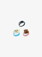 Sweet Society Cute Creatures Ring Set