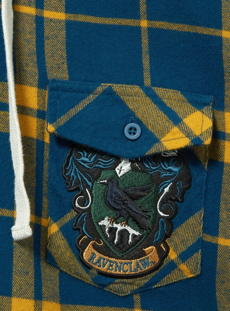 Harry Potter Ravenclaw Hooded Flannel - BoxLunch Exclusive