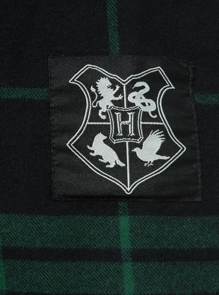 Harry Potter Slytherin Hooded Flannel - BoxLunch Exclusive