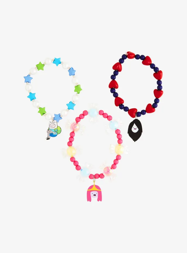 The Powerpuff Girls Beaded Best Friend Bracelet Set