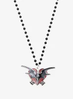 The Nightmare Before Christmas Bat Heart Locket Necklace