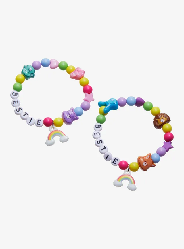 The Powerpuff Girls Beaded Best Friend Bracelet Set