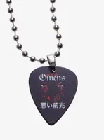 Bad Omens Guitar Pick Necklace