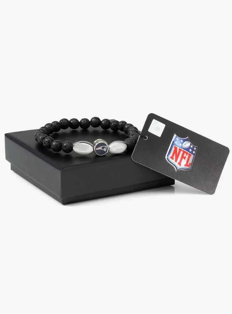 NFL New England Patriots Beaded Bracelet