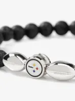 NFL Pittsburgh Steelers Beaded Bracelet