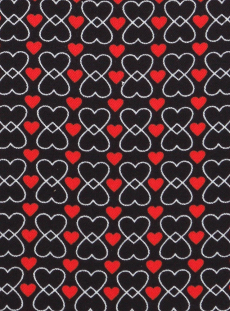 Intertwined Hearts Pocket Square