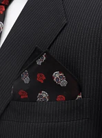 Day of the Dead Sugar Skull Pocket Square