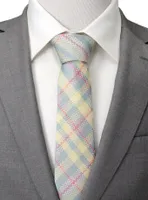 Pastel Plaid Men's Tie