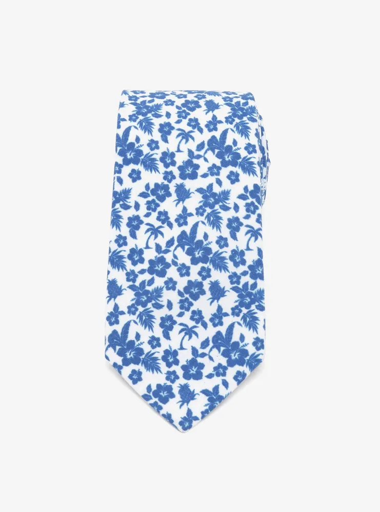 Tropical Blue Men's Tie