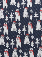 Polar Bear Blue Men's Tie