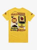 Pompompurin Racing Boyfriend Fit Girls T-Shirt