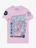 Pokemon Sylveon Boyfriend Fit Girls T-Shirt