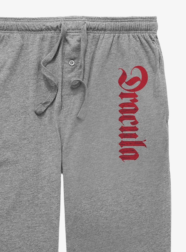 Dracula Title Logo Pajama Pants