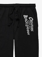 Creature From The Black Lagoon Title Logo Pajama Pants