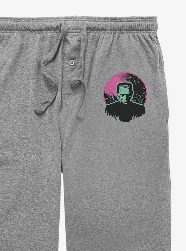 Frankenstein Lightning Portrait Pajama Pants