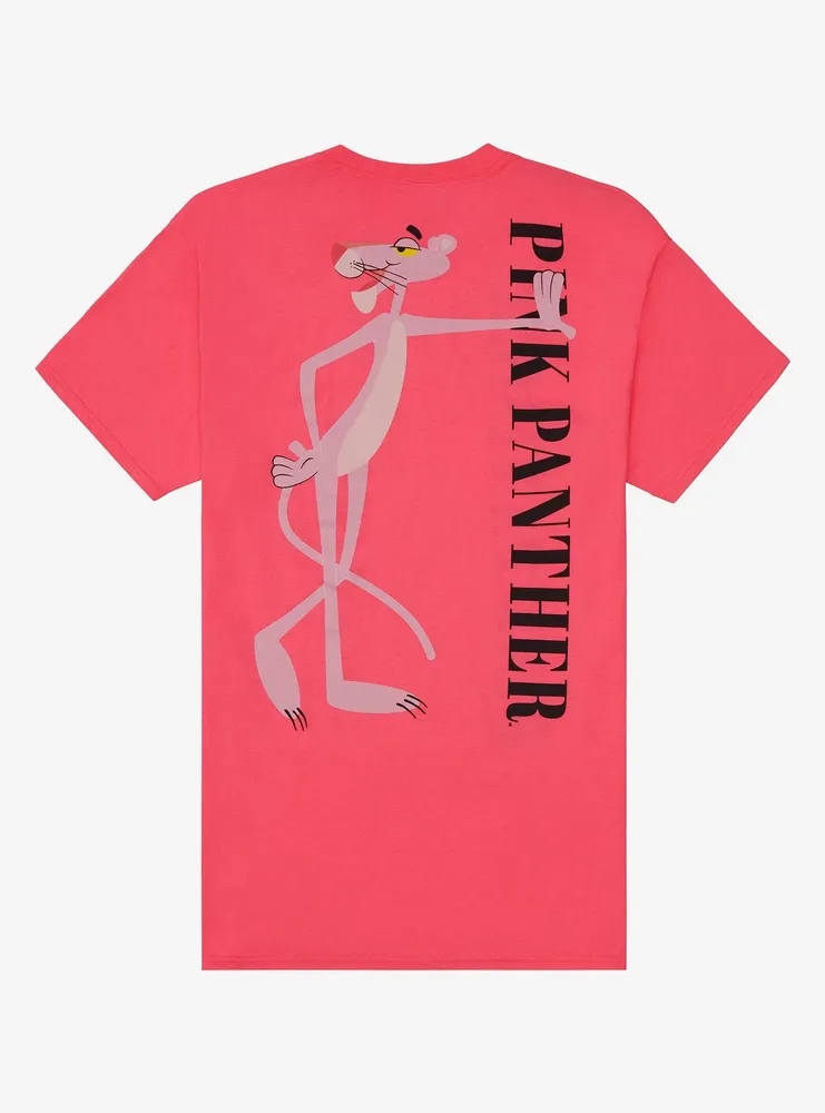 Pink Panther Double-Sided Boyfriend Fit Girls T-Shirt