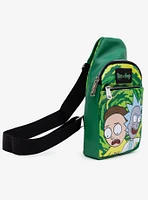 Rick & Morty Get Schwifty Portal Pose Crossbody Bag