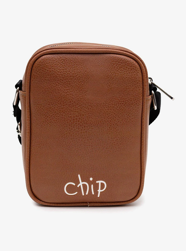 Disney Chip 'N' Dale Chip Face Close Up Crossbody Bag