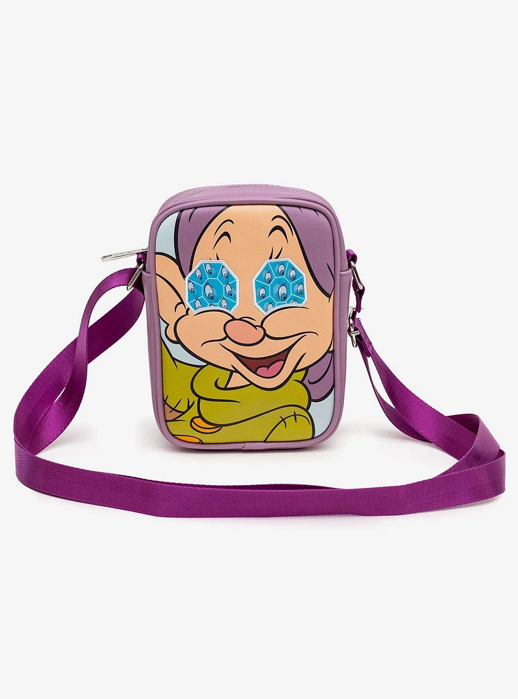 Disney Snow White Dopey Dwarf Close Up Crossbody Bag