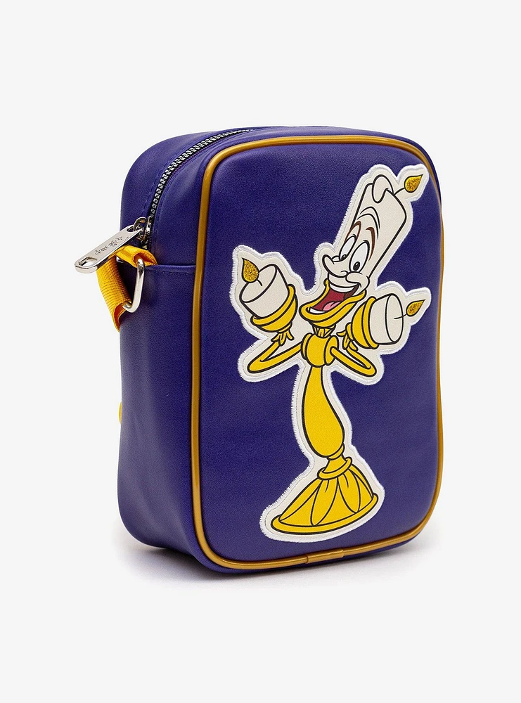 Disney Beauty & the Beast Lumiere Smiling Pose Crossbody Bag