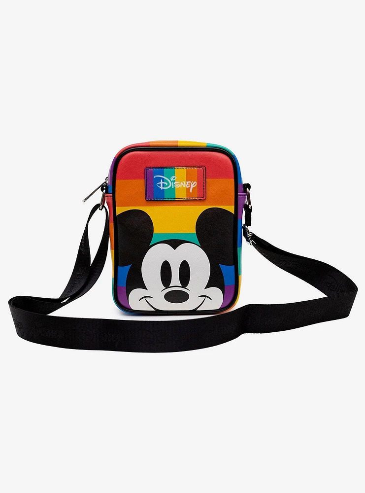 Disney Mickey Mouse Pride Happy Face Close Up Bag and Wallet