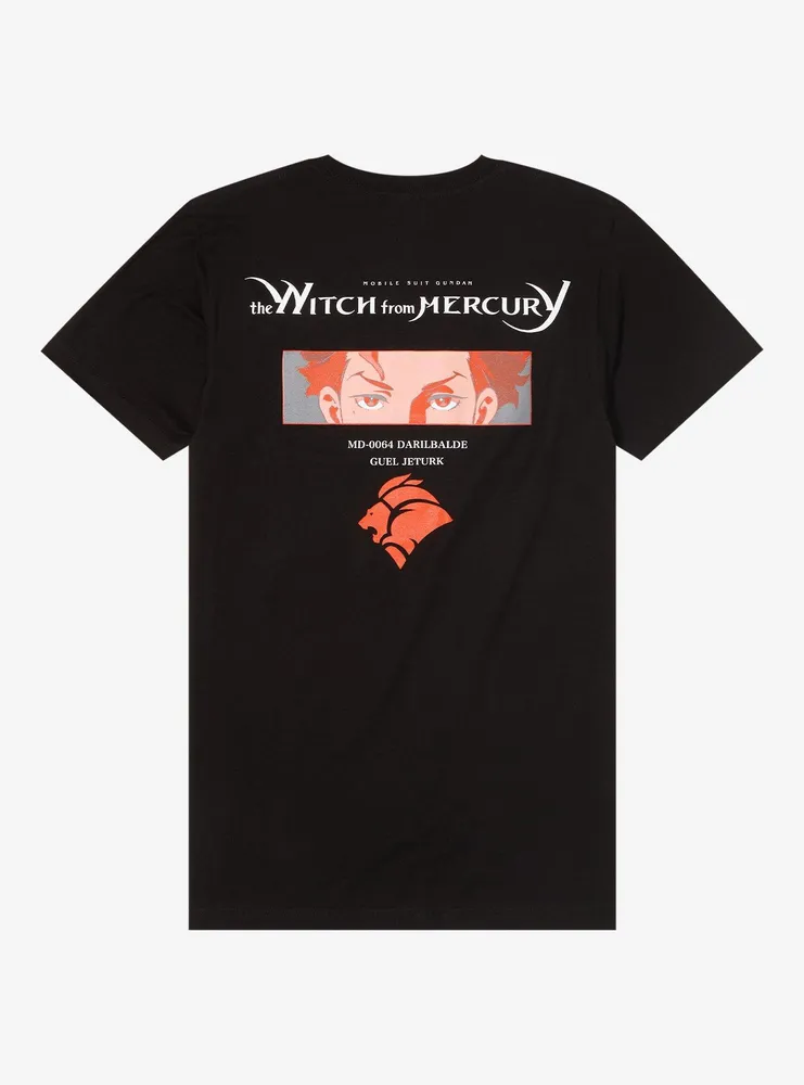 Mobile Suit Gundam: The Witch From Mercury Guel Double-Sided T-Shirt