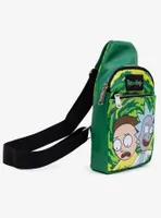 Rick & Morty Get Schwifty Portal Pose Crossbody Bag