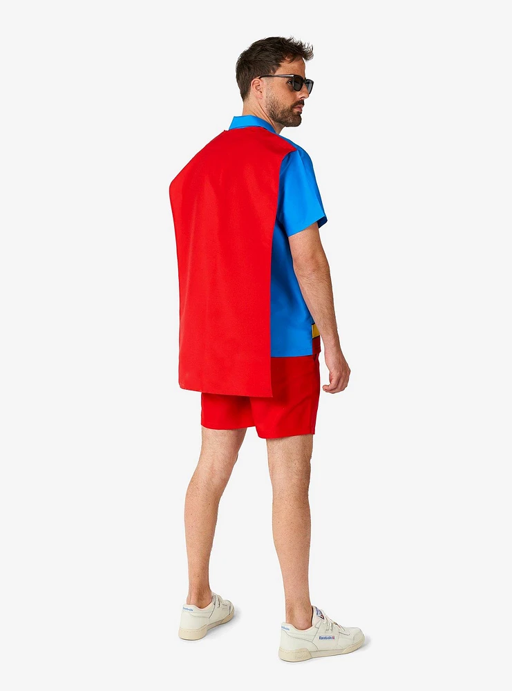 DC Comics Superman Button-Up Shirt and Short