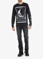 Social Collision Death Moon Long-Sleeve T-Shirt