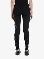 Social Collision Skull Moon Phase Leggings