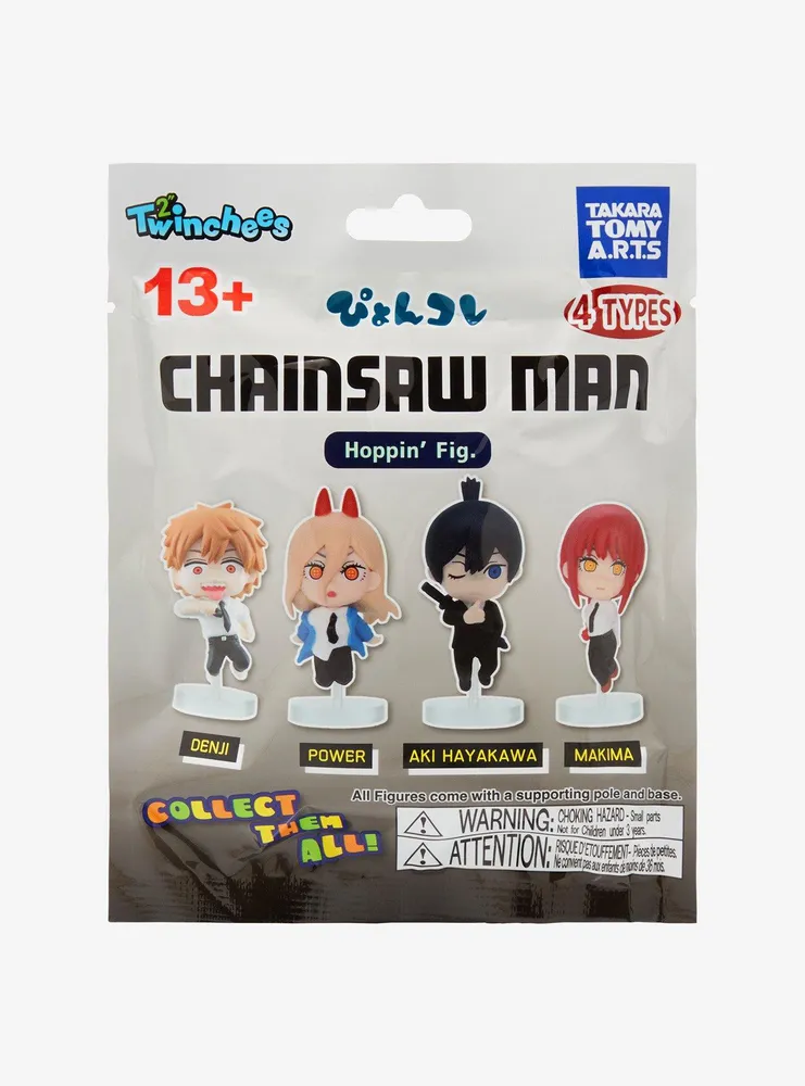 Twinchees Chainsaw Man Characters Hoppin' Blind Bag Figure