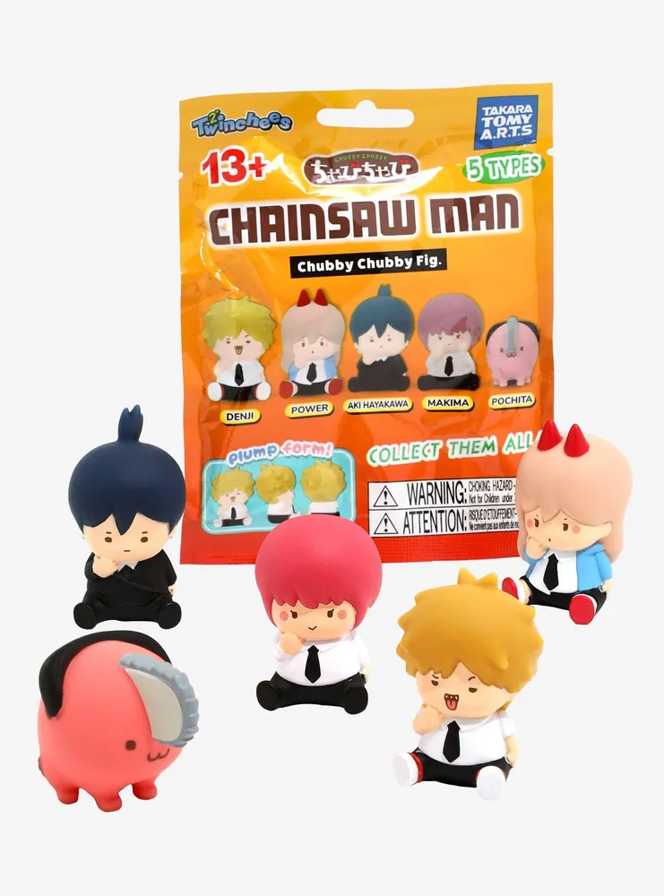 Chainsaw Man Chibi Characters Blind Box Enamel Pin