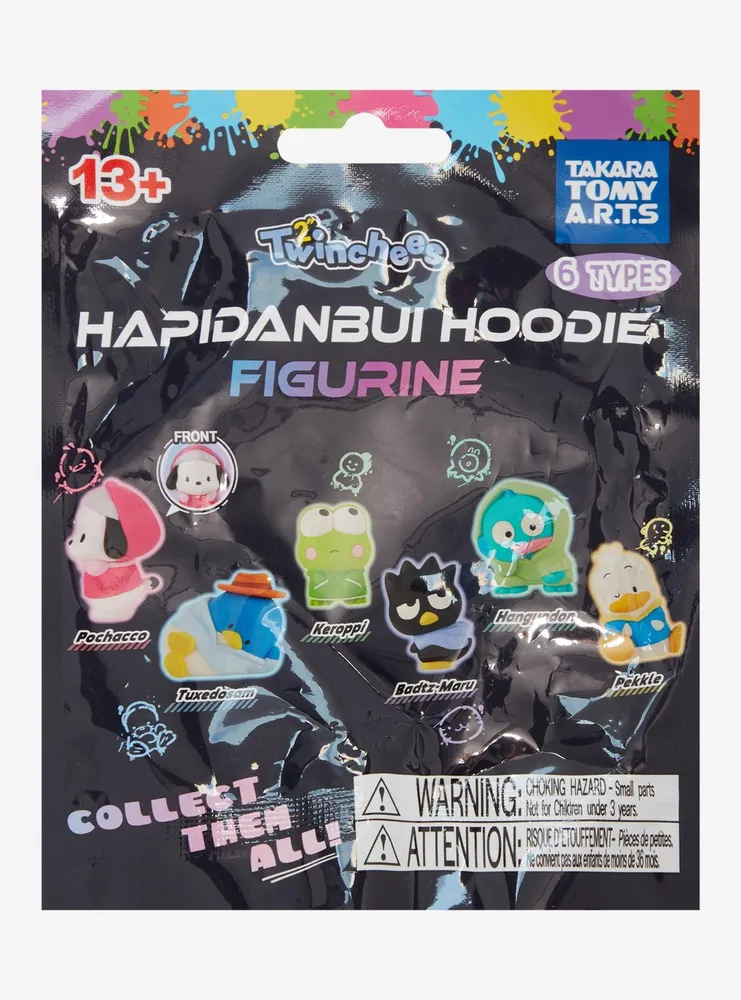 Twinchees Sanrio Hapidanbui Hoodie Characters Blind Bag Figure