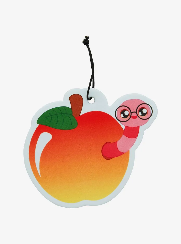 Worms and Fruits Apple Scented Air Freshener